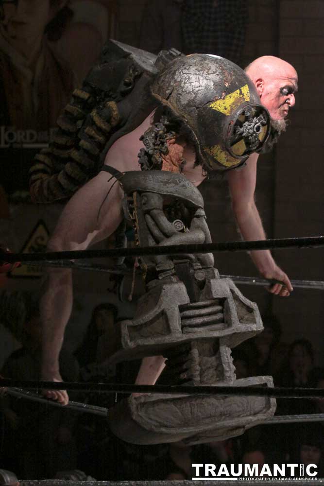 Various photographs of the Freakshow Wrestling California event on 01/14/2012.  This was my first time shooting the event.  I was actually brought in to do some custom shots of the wrestlers for web site animations.