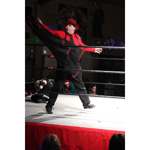 Various photographs of the Freakshow Wrestling California event on 01/14/2012.  This was my first time shooting the event.  I was actually brought in to do some custom shots of the wrestlers for web site animations.