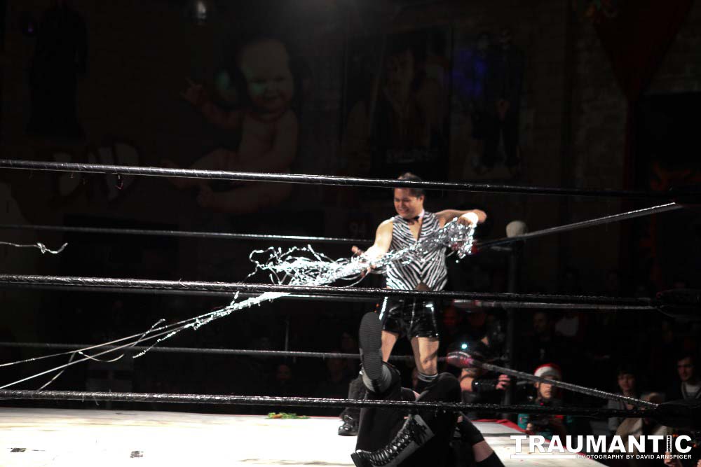 Various photographs of the Freakshow Wrestling California event on 01/14/2012.  This was my first time shooting the event.  I was actually brought in to do some custom shots of the wrestlers for web site animations.