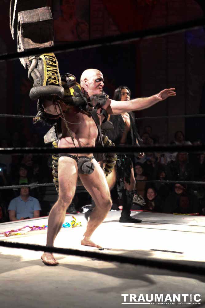 Various photographs of the Freakshow Wrestling California event on 01/14/2012.  This was my first time shooting the event.  I was actually brought in to do some custom shots of the wrestlers for web site animations.