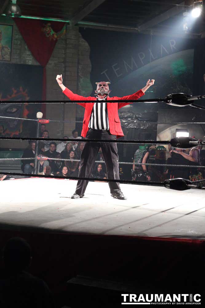 Various photographs of the Freakshow Wrestling California event on 01/14/2012.  This was my first time shooting the event.  I was actually brought in to do some custom shots of the wrestlers for web site animations.