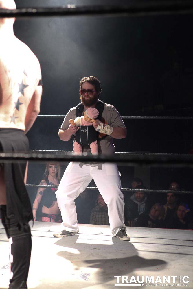 Various photographs of the Freakshow Wrestling California event on 01/14/2012.  This was my first time shooting the event.  I was actually brought in to do some custom shots of the wrestlers for web site animations.