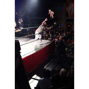 Various photographs of the Freakshow Wrestling California event on 01/14/2012.  This was my first time shooting the event.  I was actually brought in to do some custom shots of the wrestlers for web site animations.