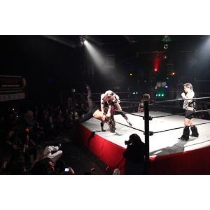 Various photographs of the Freakshow Wrestling California event on 01/14/2012.  This was my first time shooting the event.  I was actually brought in to do some custom shots of the wrestlers for web site animations.