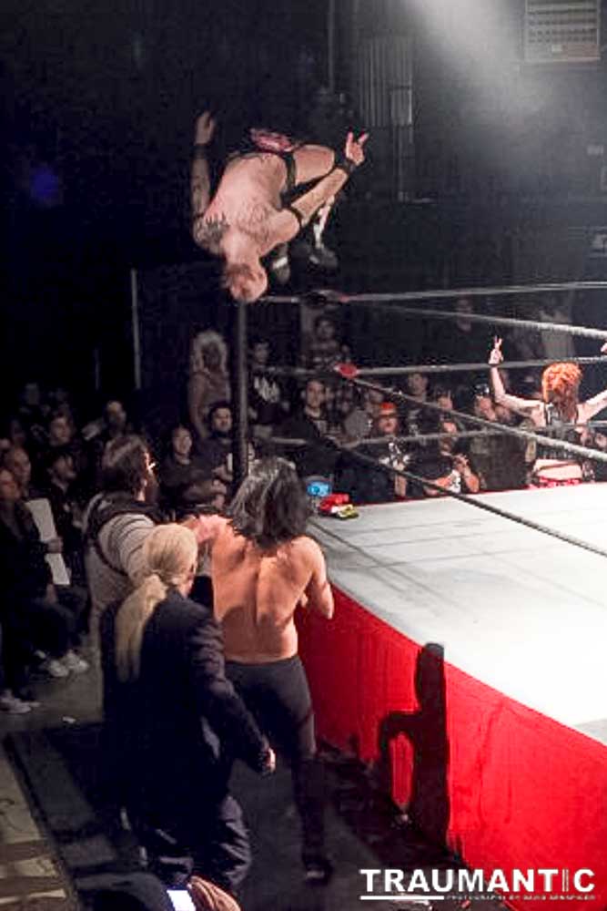 Various photographs of the Freakshow Wrestling California event on 01/14/2012.  This was my first time shooting the event.  I was actually brought in to do some custom shots of the wrestlers for web site animations.