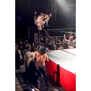 Various photographs of the Freakshow Wrestling California event on 01/14/2012.  This was my first time shooting the event.  I was actually brought in to do some custom shots of the wrestlers for web site animations.