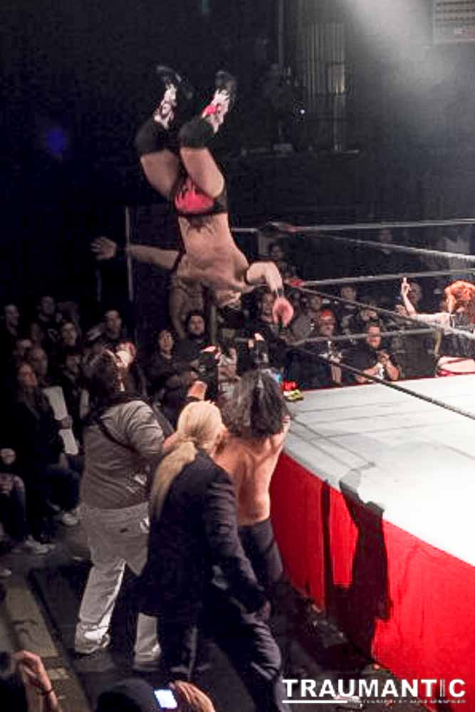 Various photographs of the Freakshow Wrestling California event on 01/14/2012.  This was my first time shooting the event.  I was actually brought in to do some custom shots of the wrestlers for web site animations.