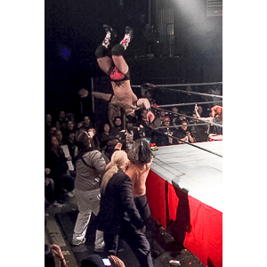 Various photographs of the Freakshow Wrestling California event on 01/14/2012.  This was my first time shooting the event.  I was actually brought in to do some custom shots of the wrestlers for web site animations.