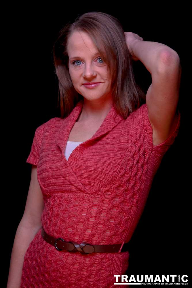 A really cute instructor who taught pole dancing.  Gorgeous eyes.