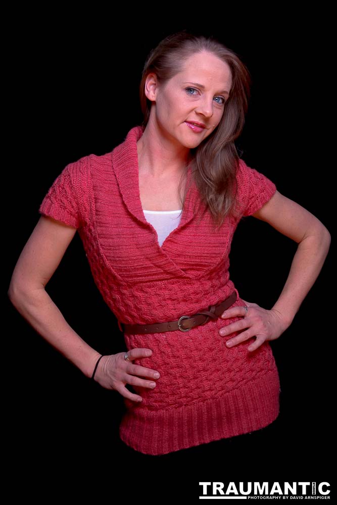 A really cute instructor who taught pole dancing.  Gorgeous eyes.