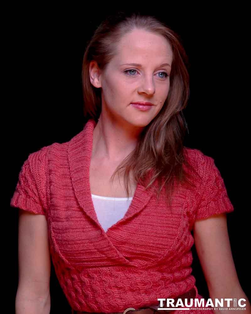 A really cute instructor who taught pole dancing.  Gorgeous eyes.