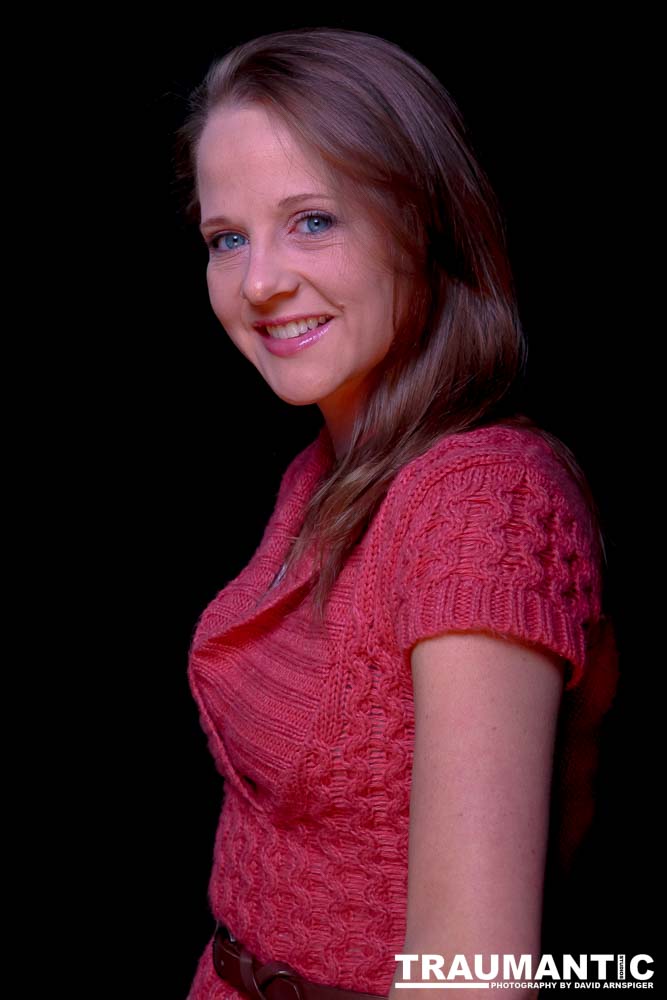 A really cute instructor who taught pole dancing.  Gorgeous eyes.