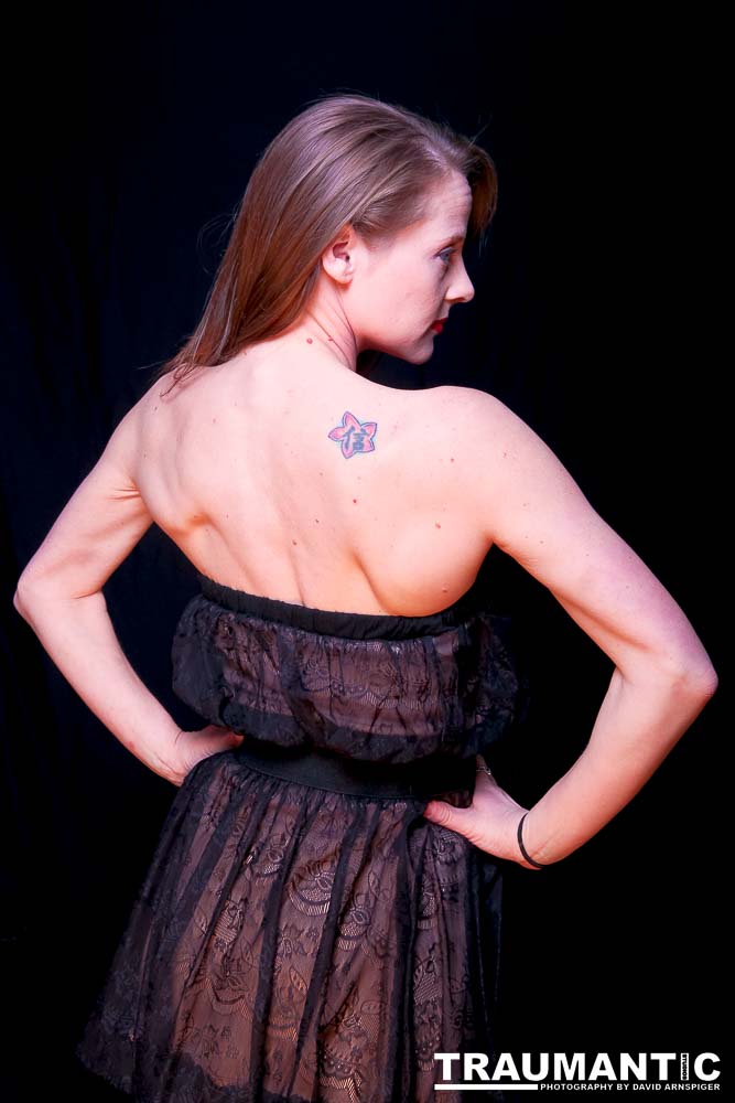 A really cute instructor who taught pole dancing.  Gorgeous eyes.