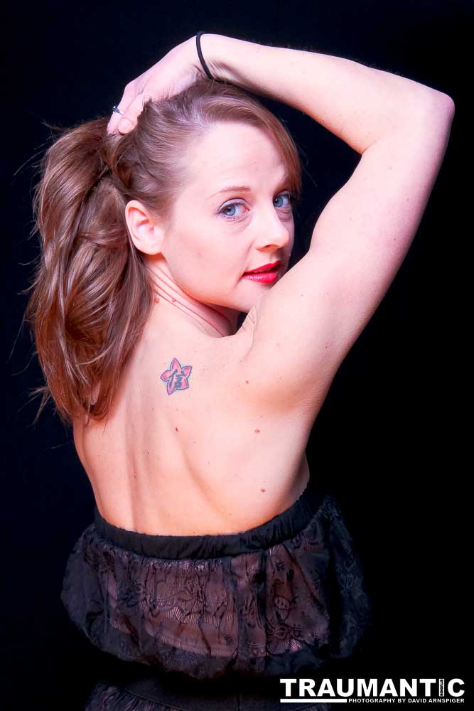 A really cute instructor who taught pole dancing.  Gorgeous eyes.