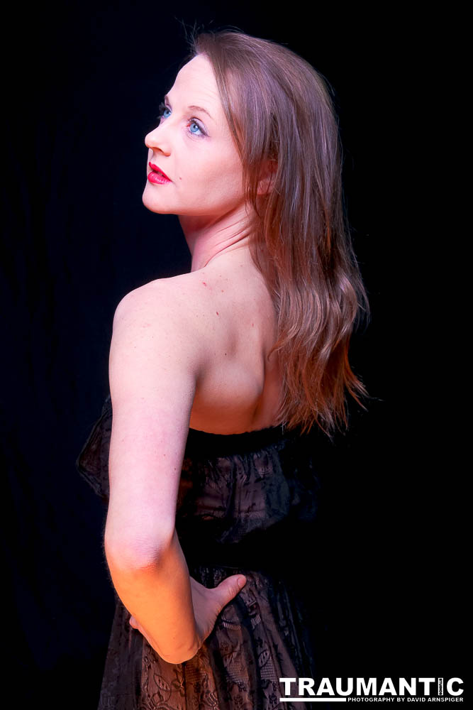 A really cute instructor who taught pole dancing.  Gorgeous eyes.