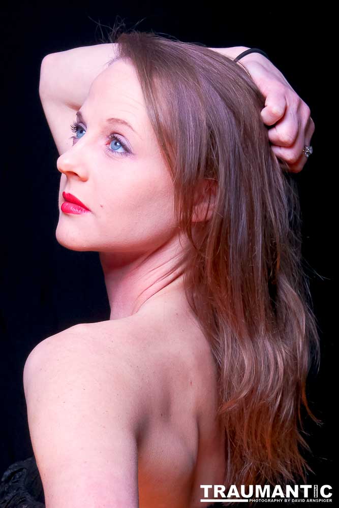 A really cute instructor who taught pole dancing.  Gorgeous eyes.