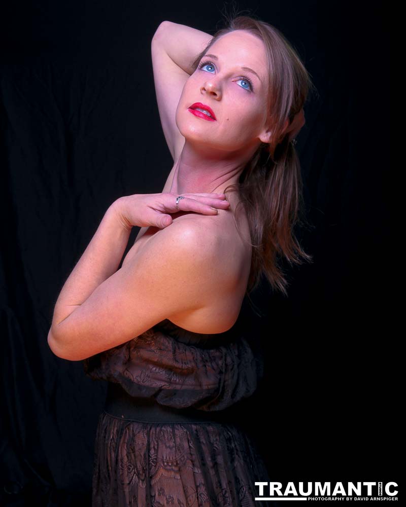 A really cute instructor who taught pole dancing.  Gorgeous eyes.