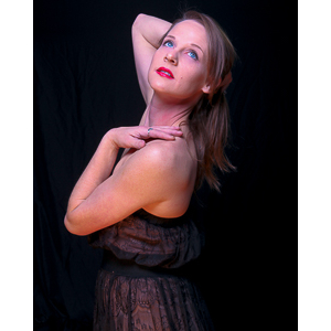 A really cute instructor who taught pole dancing.  Gorgeous eyes.