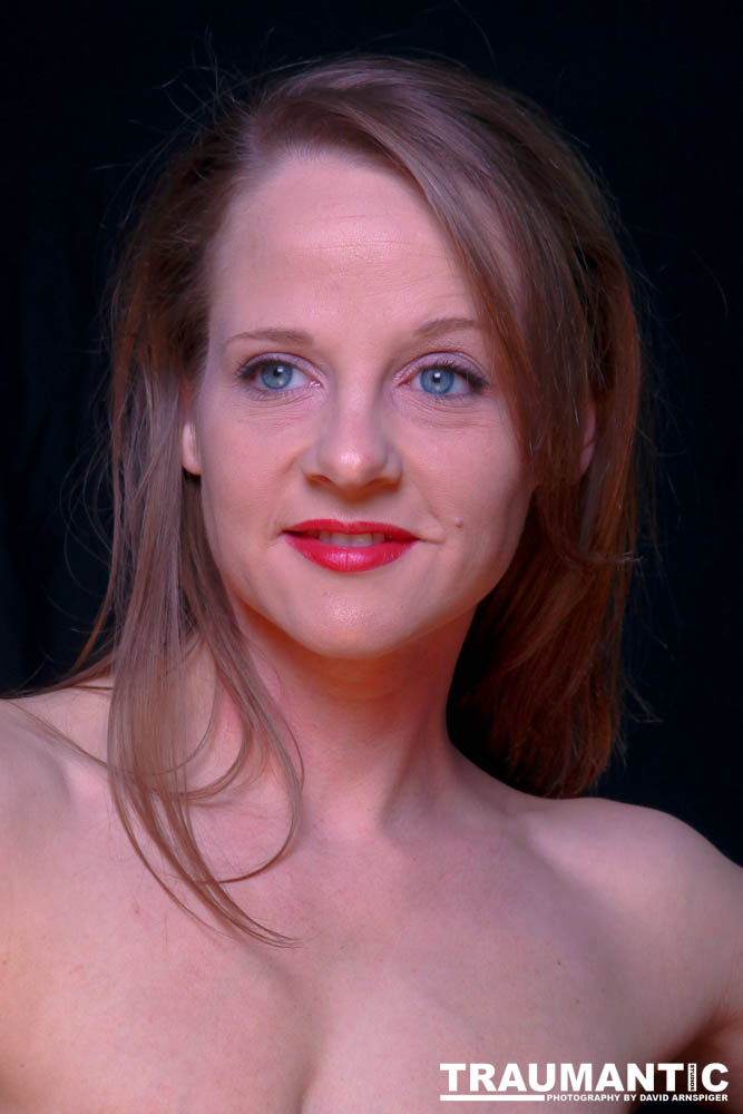 A really cute instructor who taught pole dancing.  Gorgeous eyes.