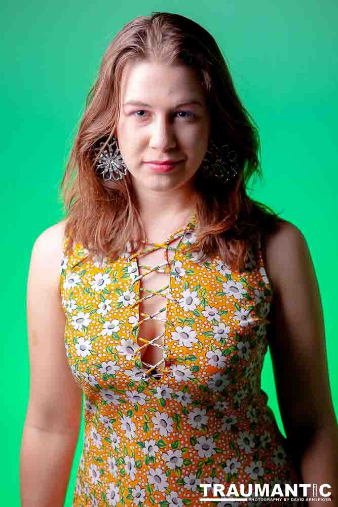 Ashley came to my attention when I photographed a band she was in at the time.  I approached her about shooting something, and these are the result.  She's another model I should have worked with more.