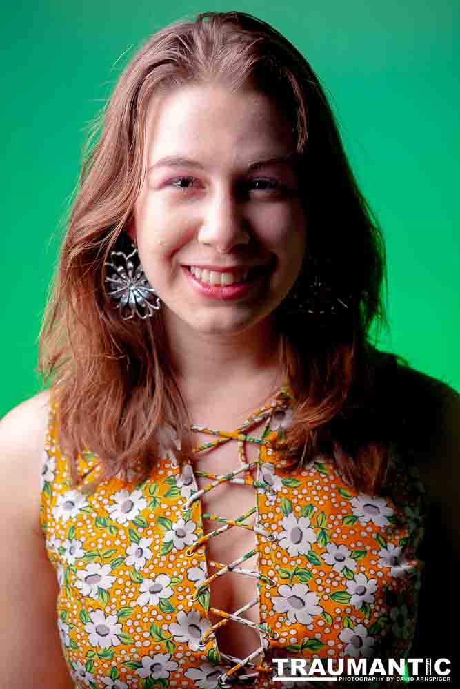 Ashley came to my attention when I photographed a band she was in at the time.  I approached her about shooting something, and these are the result.  She's another model I should have worked with more.