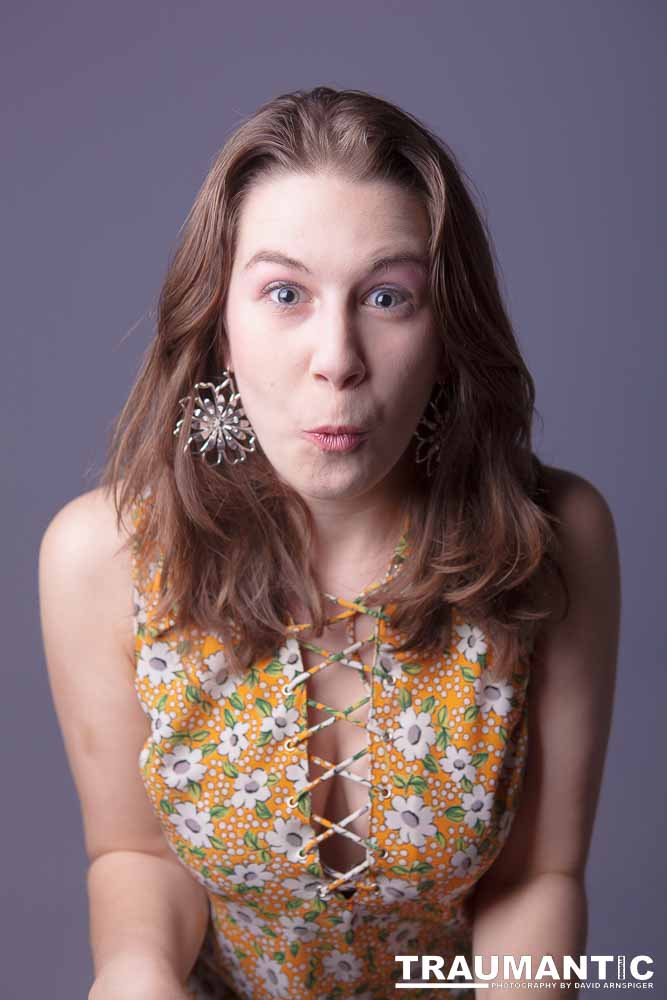 Ashley came to my attention when I photographed a band she was in at the time.  I approached her about shooting something, and these are the result.  She's another model I should have worked with more.