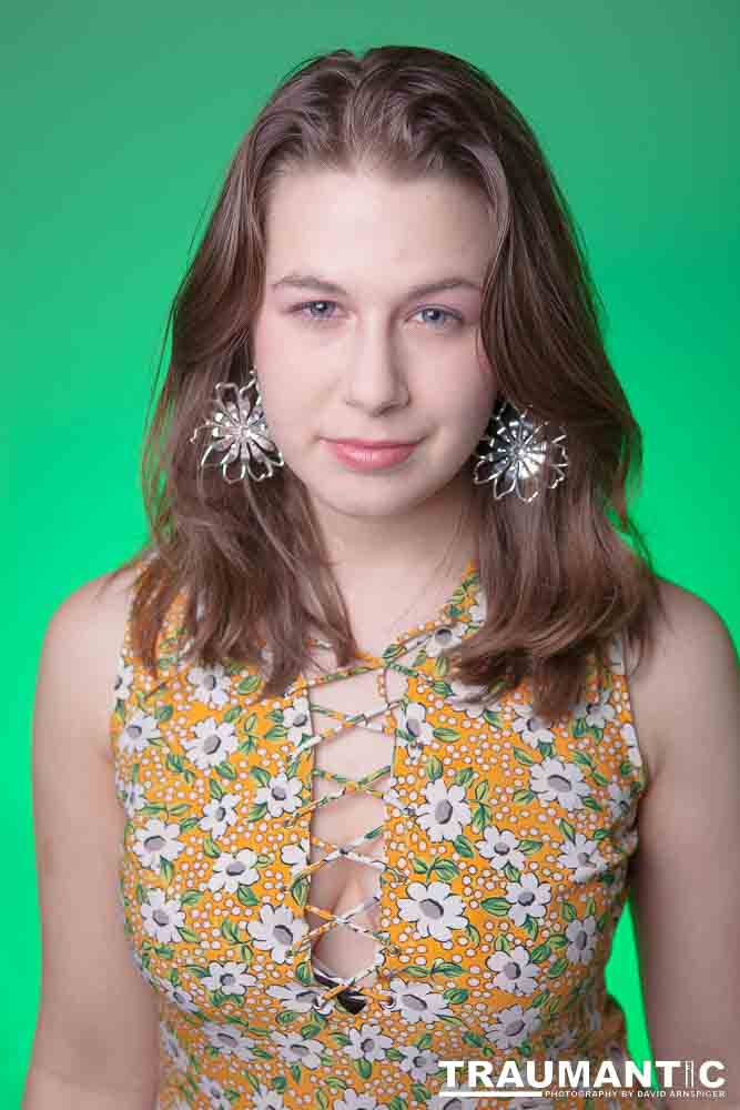 Ashley came to my attention when I photographed a band she was in at the time.  I approached her about shooting something, and these are the result.  She's another model I should have worked with more.