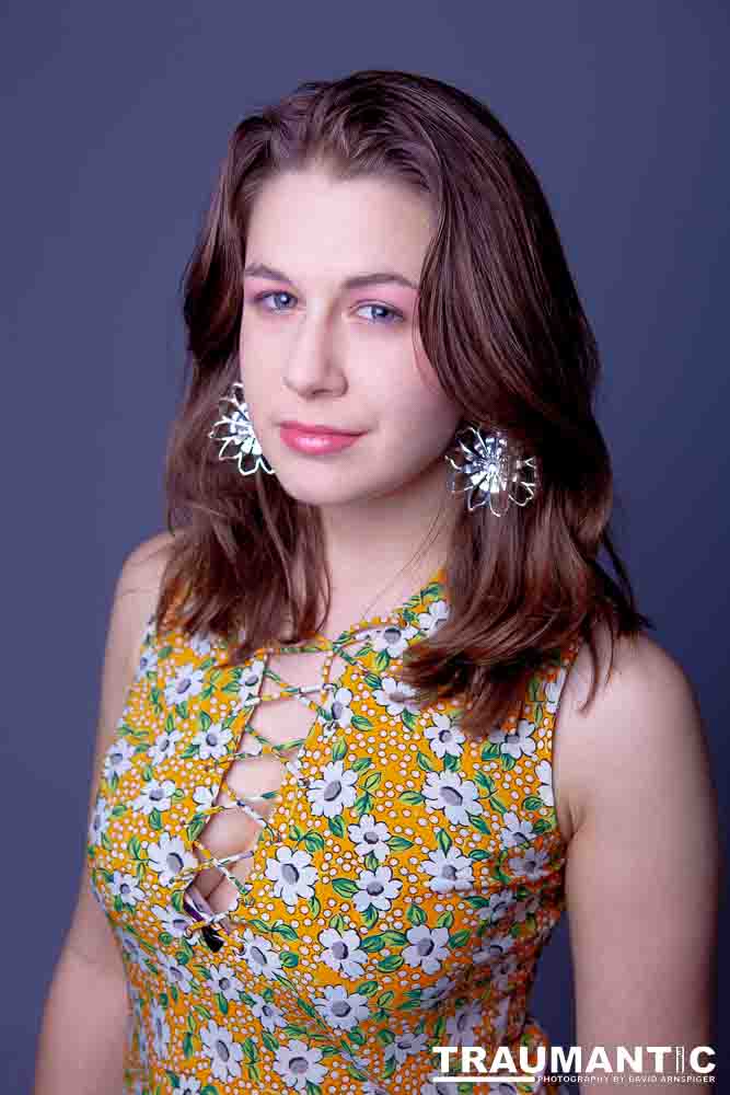 Ashley came to my attention when I photographed a band she was in at the time.  I approached her about shooting something, and these are the result.  She's another model I should have worked with more.