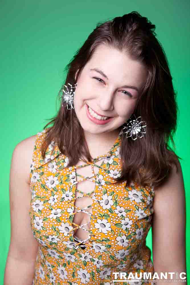 Ashley came to my attention when I photographed a band she was in at the time.  I approached her about shooting something, and these are the result.  She's another model I should have worked with more.