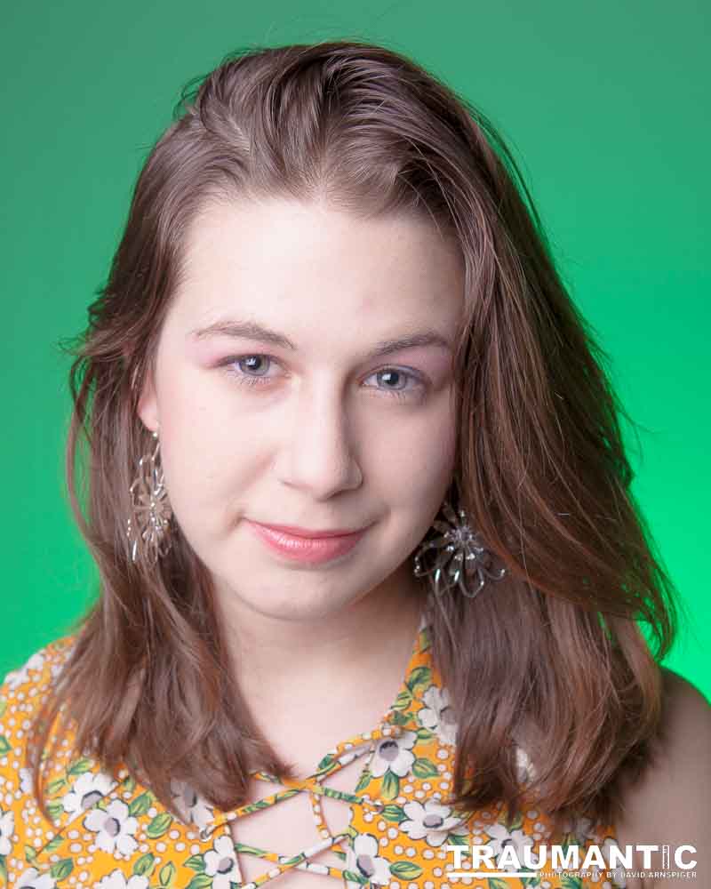 Ashley came to my attention when I photographed a band she was in at the time.  I approached her about shooting something, and these are the result.  She's another model I should have worked with more.