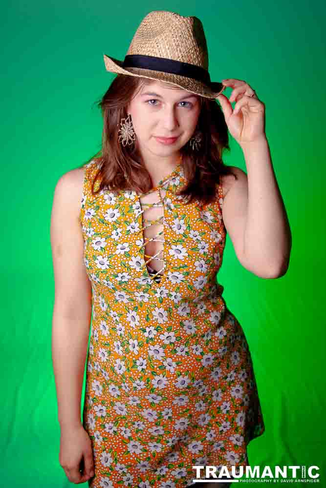 Ashley came to my attention when I photographed a band she was in at the time.  I approached her about shooting something, and these are the result.  She's another model I should have worked with more.