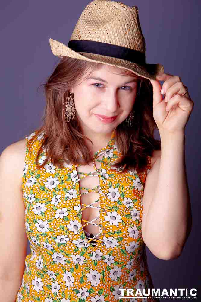 Ashley came to my attention when I photographed a band she was in at the time.  I approached her about shooting something, and these are the result.  She's another model I should have worked with more.