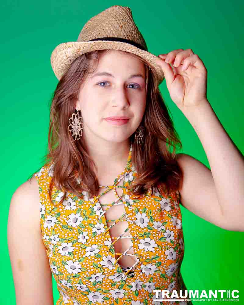 Ashley came to my attention when I photographed a band she was in at the time.  I approached her about shooting something, and these are the result.  She's another model I should have worked with more.