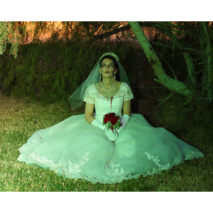 Jenna had a concept for a dead bride she wanted to do.  She handled the wardrobe and makeup, and we decided on this cool gazebo location in Canyon Country.  The final shots came out really good.