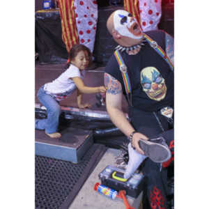 The Cinco de Mayo Freakshow Wrestling event at Knokz Pro Arena in Sun Valley, CA.  Featuring Sinn Bodhi, Scorch the Clown, Rock Riddle, Staysha Randall, Leroy Patterson, Amanda and many others.