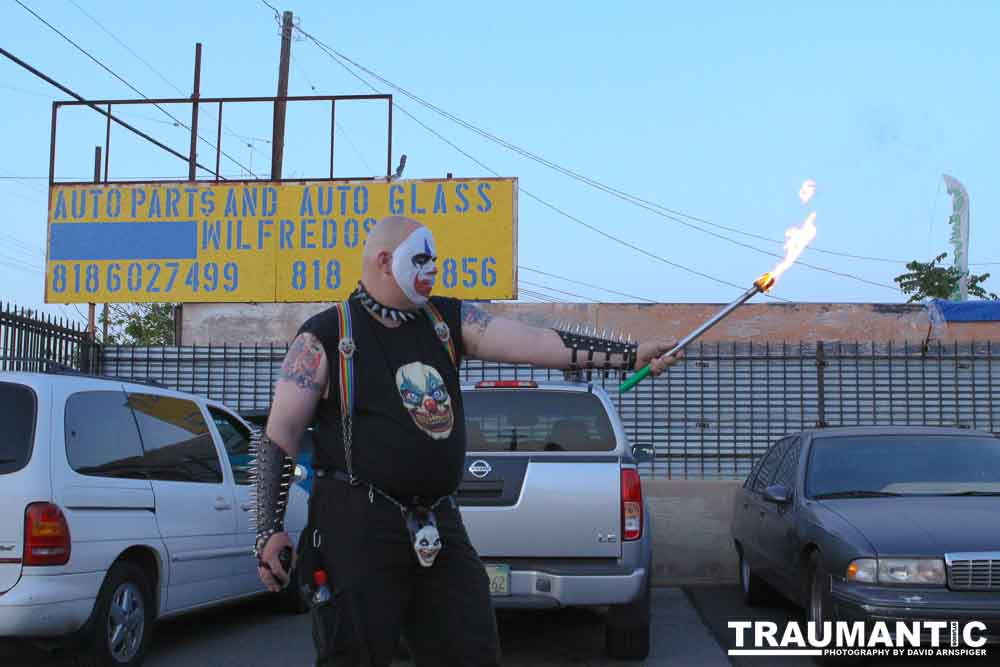 The Cinco de Mayo Freakshow Wrestling event at Knokz Pro Arena in Sun Valley, CA.  Featuring Sinn Bodhi, Scorch the Clown, Rock Riddle, Staysha Randall, Leroy Patterson, Amanda and many others.