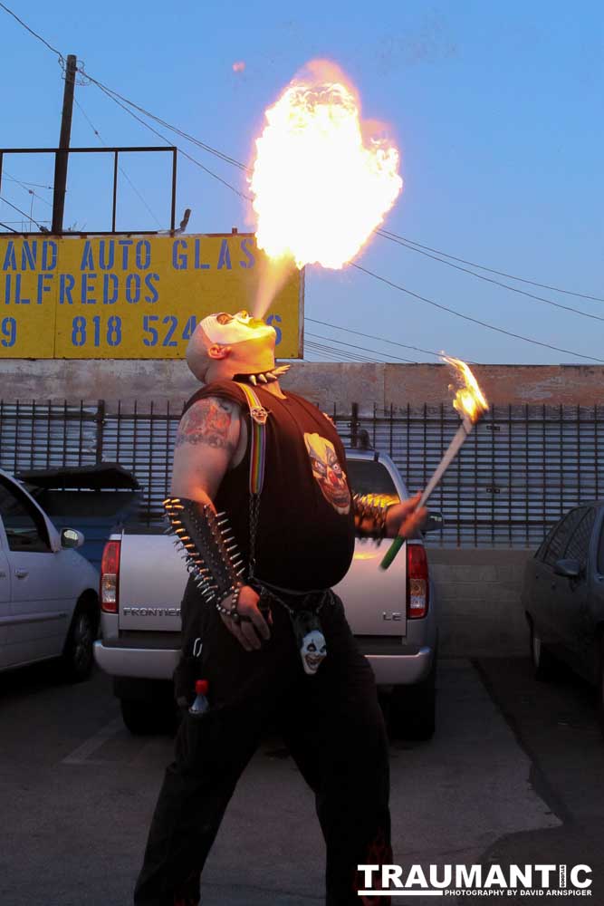 The Cinco de Mayo Freakshow Wrestling event at Knokz Pro Arena in Sun Valley, CA.  Featuring Sinn Bodhi, Scorch the Clown, Rock Riddle, Staysha Randall, Leroy Patterson, Amanda and many others.