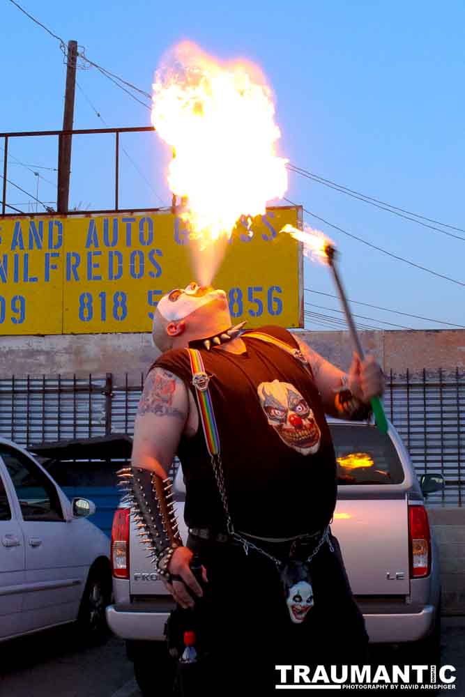 The Cinco de Mayo Freakshow Wrestling event at Knokz Pro Arena in Sun Valley, CA.  Featuring Sinn Bodhi, Scorch the Clown, Rock Riddle, Staysha Randall, Leroy Patterson, Amanda and many others.