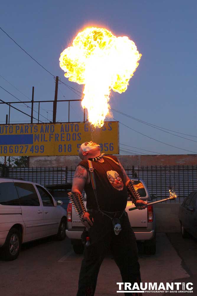 The Cinco de Mayo Freakshow Wrestling event at Knokz Pro Arena in Sun Valley, CA.  Featuring Sinn Bodhi, Scorch the Clown, Rock Riddle, Staysha Randall, Leroy Patterson, Amanda and many others.