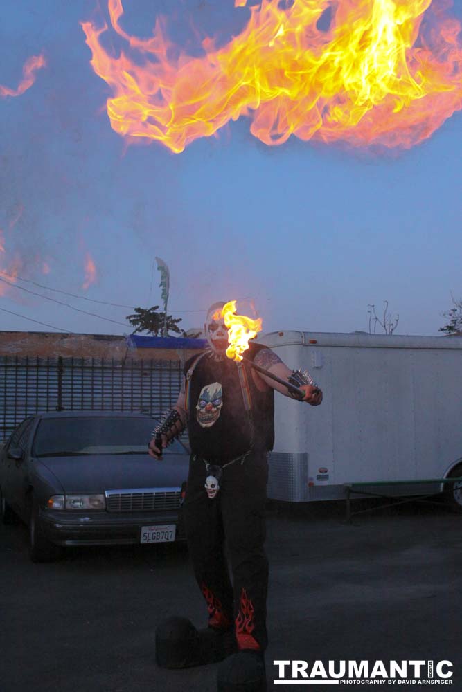 The Cinco de Mayo Freakshow Wrestling event at Knokz Pro Arena in Sun Valley, CA.  Featuring Sinn Bodhi, Scorch the Clown, Rock Riddle, Staysha Randall, Leroy Patterson, Amanda and many others.