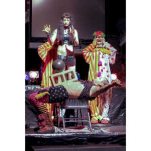 The Cinco de Mayo Freakshow Wrestling event at Knokz Pro Arena in Sun Valley, CA.  Featuring Sinn Bodhi, Scorch the Clown, Rock Riddle, Staysha Randall, Leroy Patterson, Amanda and many others.