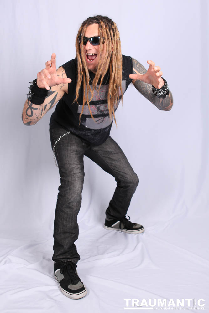 I was commissioned by Jenna to shoot band images and a possible cover image for their upcoming Pretty In Plastic album.