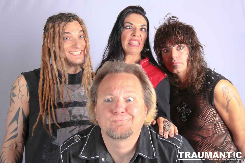 I was commissioned by Jenna to shoot band images and a possible cover image for their upcoming Pretty In Plastic album.