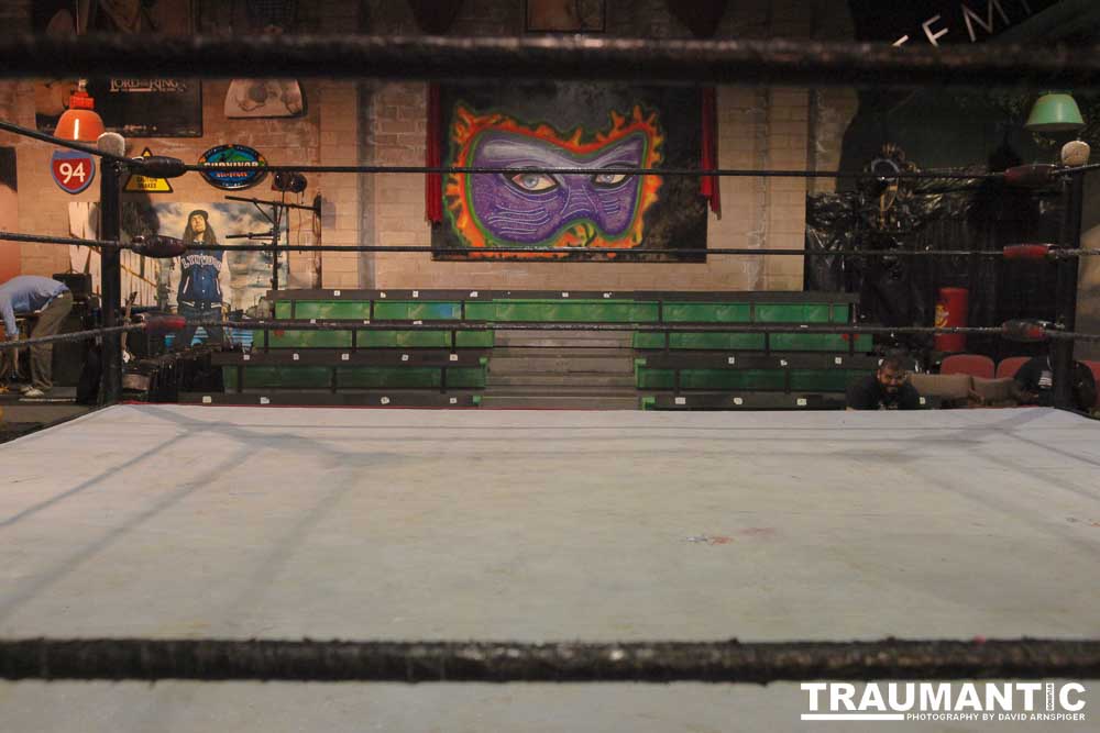 My third time shooting Freakshow Wrestling.  My last one in California.