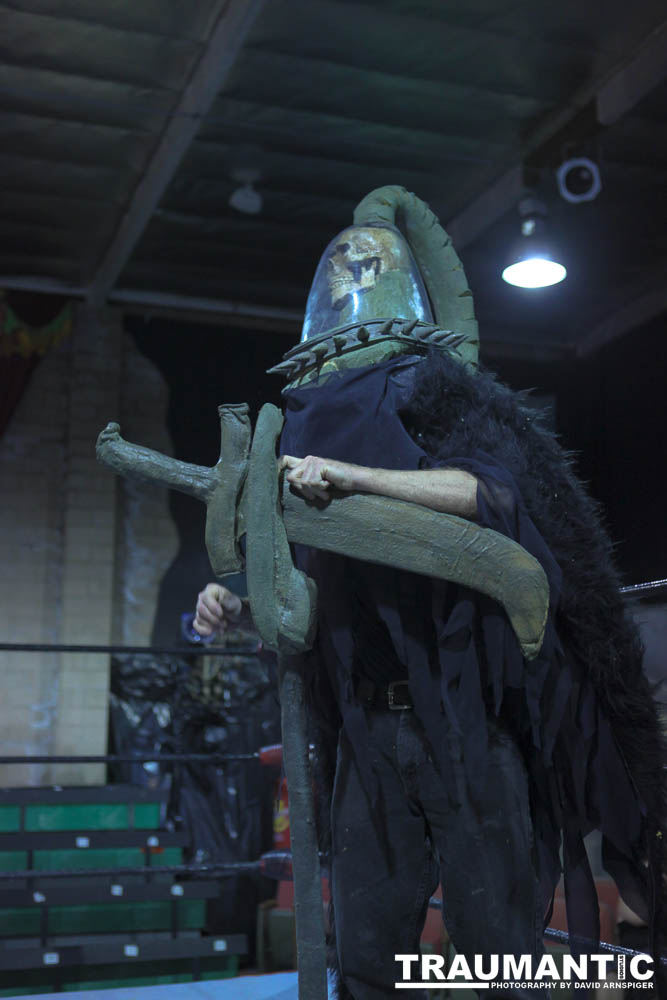 My third time shooting Freakshow Wrestling.  My last one in California.
