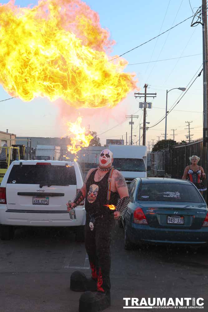 My third time shooting Freakshow Wrestling.  My last one in California.