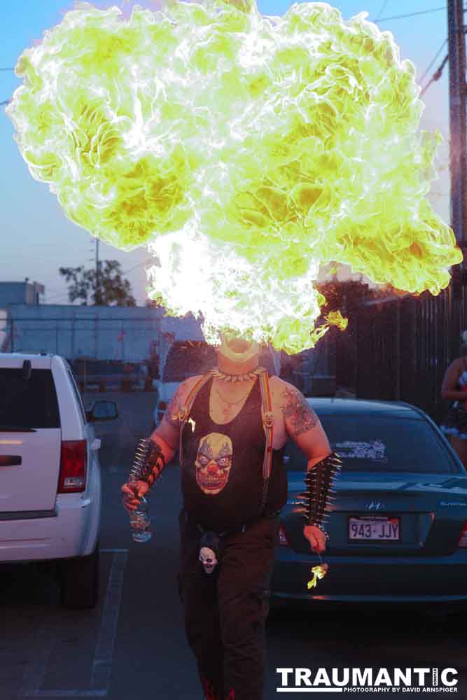 My third time shooting Freakshow Wrestling.  My last one in California.