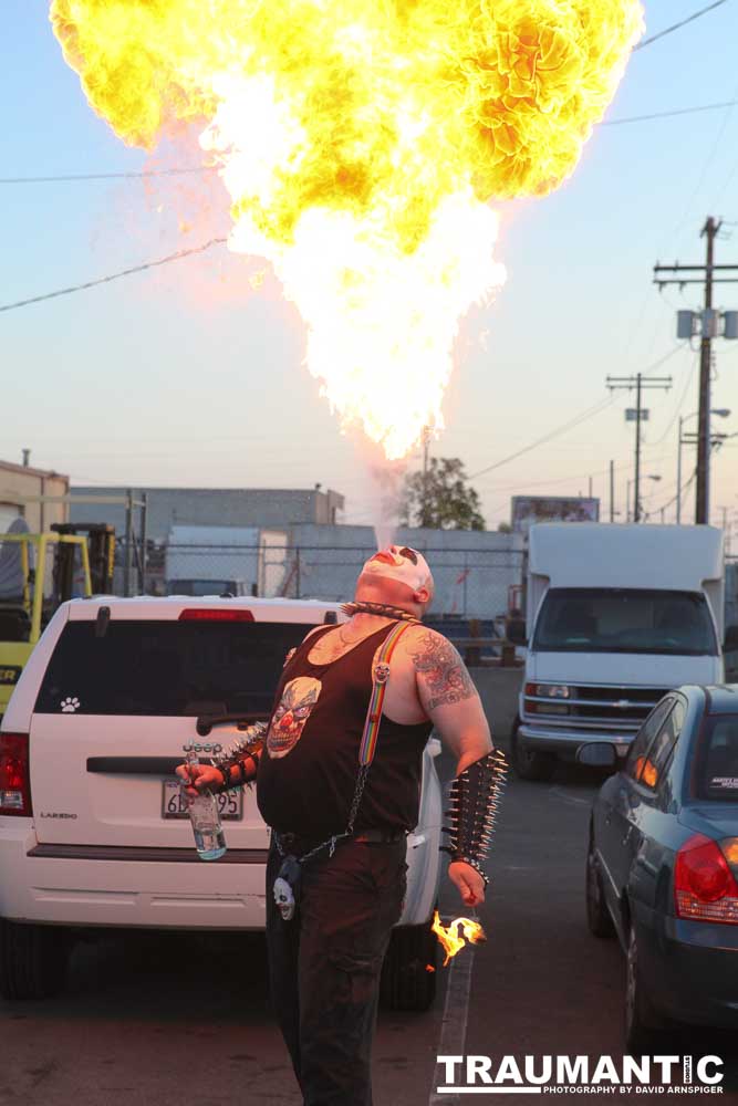 My third time shooting Freakshow Wrestling.  My last one in California.