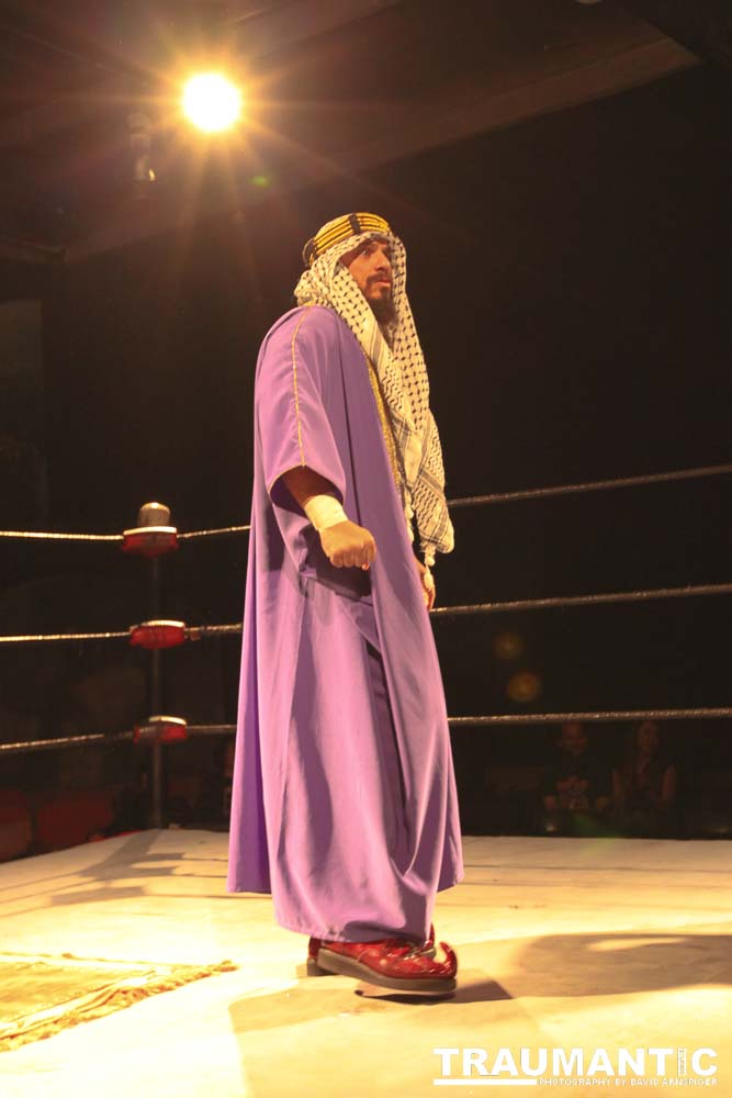 My third time shooting Freakshow Wrestling.  My last one in California.