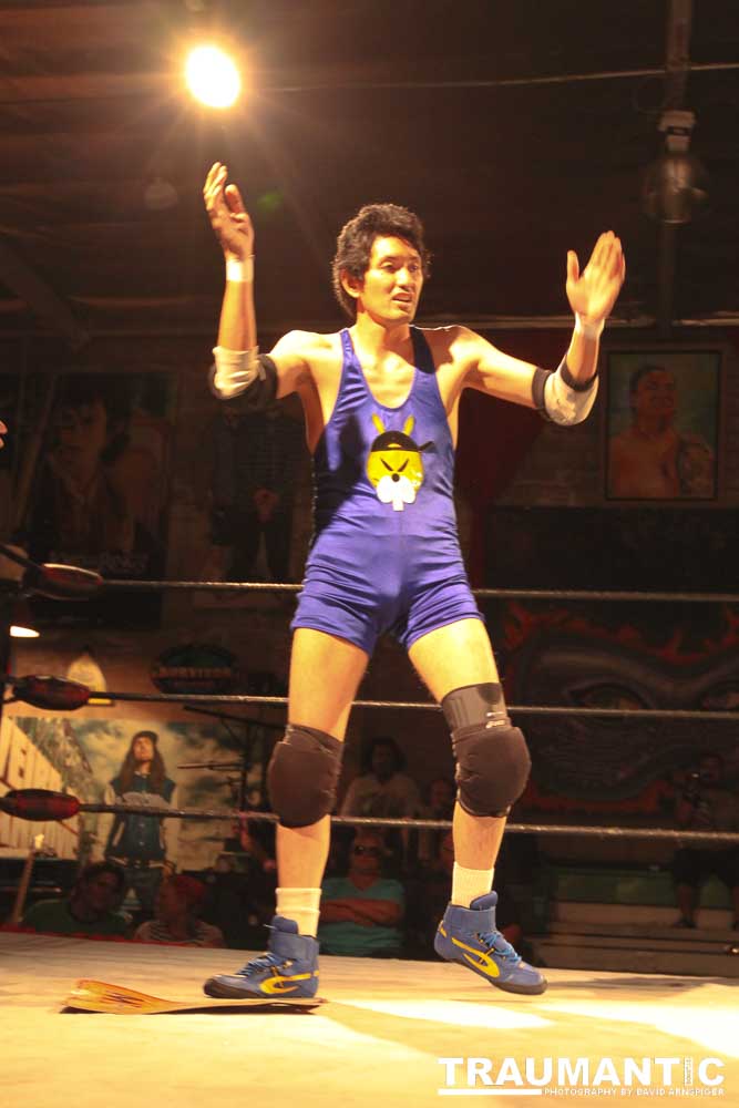 My third time shooting Freakshow Wrestling.  My last one in California.